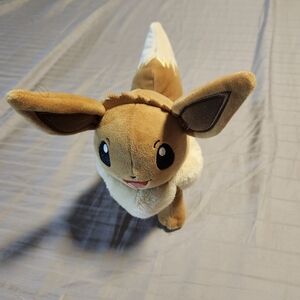 Official Pokemon Eevee Plush Toy 8" Stuffed Animal